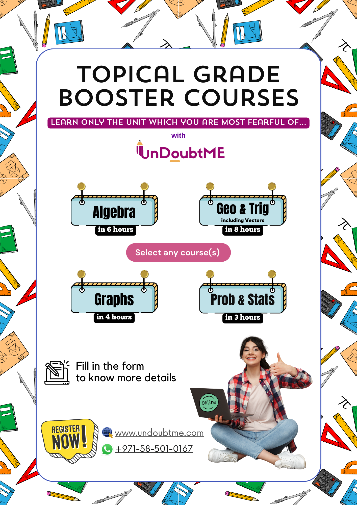 Topical Grade Booster Courses